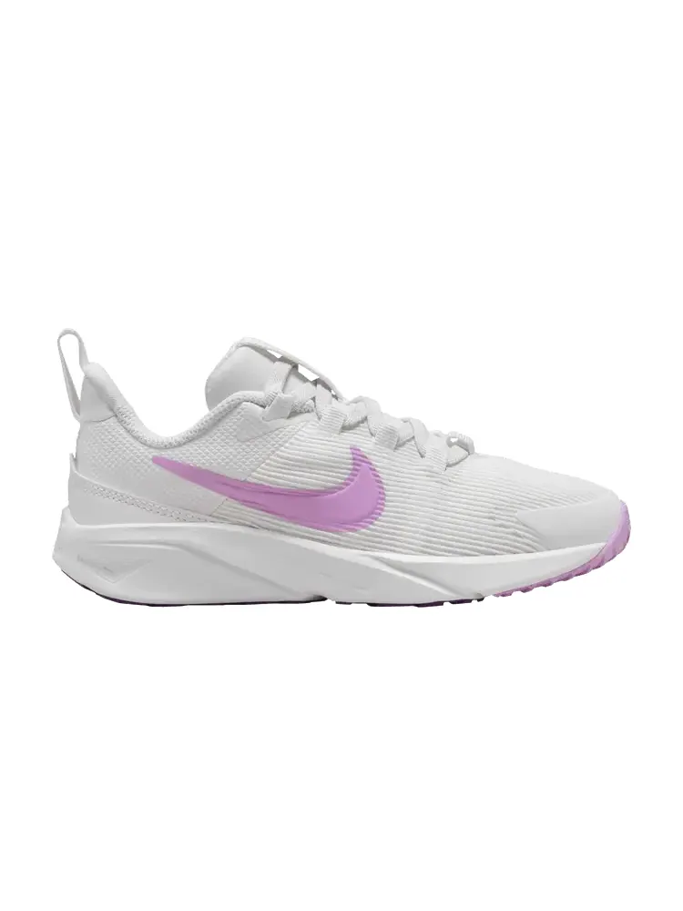 Кроссовки Nike Star Runner 4 PS 'White Beyond Pink' — изображение 1 из 1, белый//белый/розовый