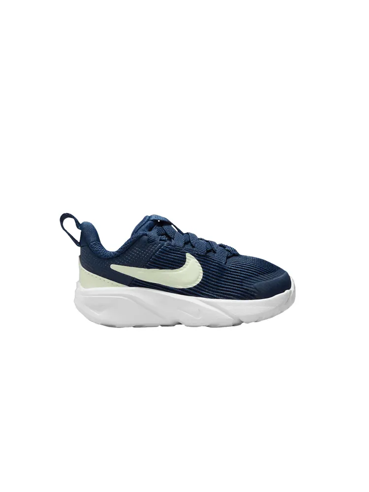 Кроссовки Star Runner 4 TD 'Midnight Navy Volt Tint' — изображение 1 из 1, темно-синий