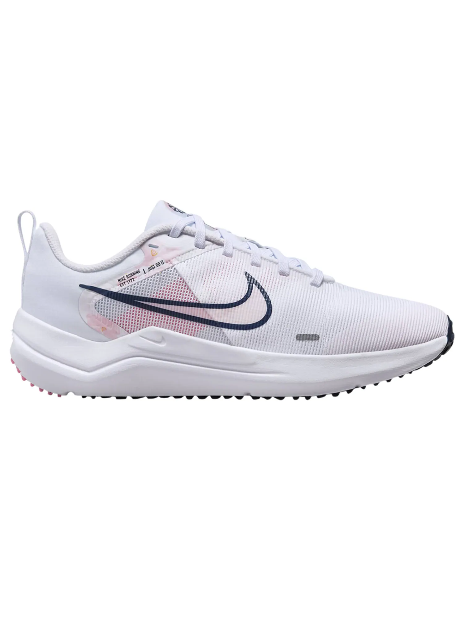Кроссовки Nike Wmns Downshifter 12 Premium 'Floral Watercolor' — изображение 1 из 1, белый