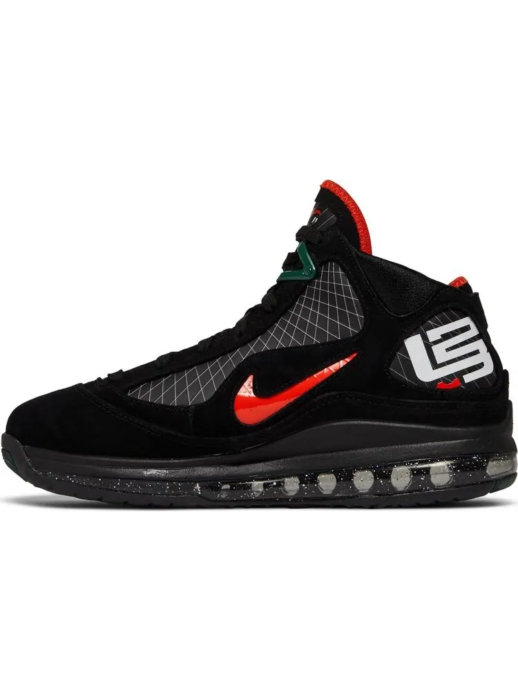 Кроссовки Nike Florida A&M University x LeBron 7 Retro 'Rattlers' — изображение 3 из 8, черный