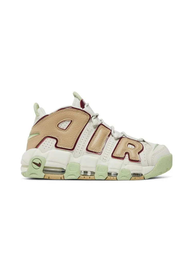 Кроссовки Nike Wmns Air More Uptempo 'Light Bone Alligator' — изображение 2 из 9, аллигатор коричневый