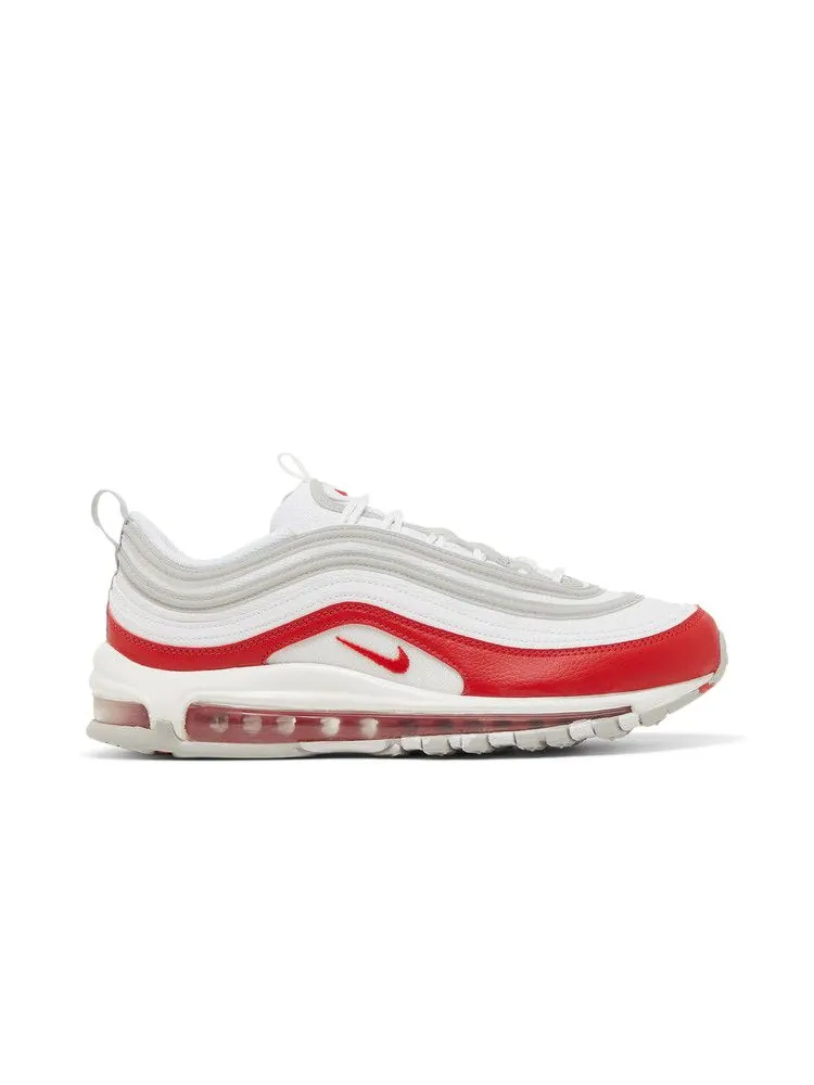 Кроссовки Nike Air Max 97 'White University Red' — изображение 2 из 9, белый/серый/красный