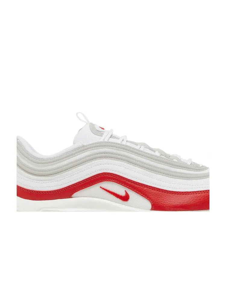 Кроссовки Nike Air Max 97 'White University Red' — изображение 3 из 9, белый/серый/красный