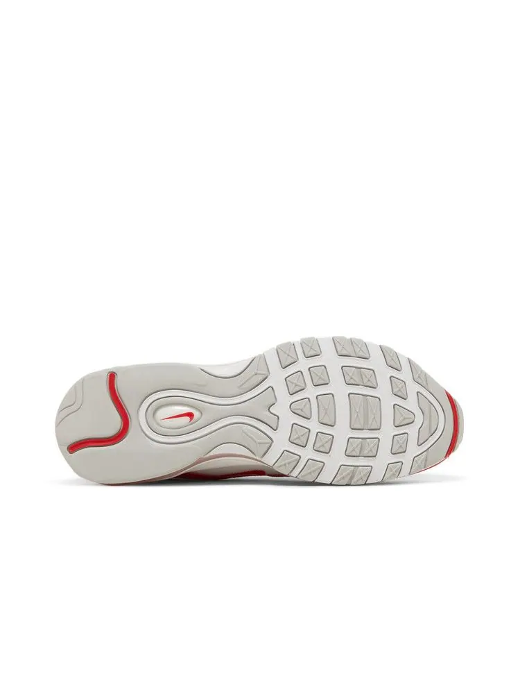 Кроссовки Nike Air Max 97 'White University Red' — изображение 5 из 9, белый/серый/красный