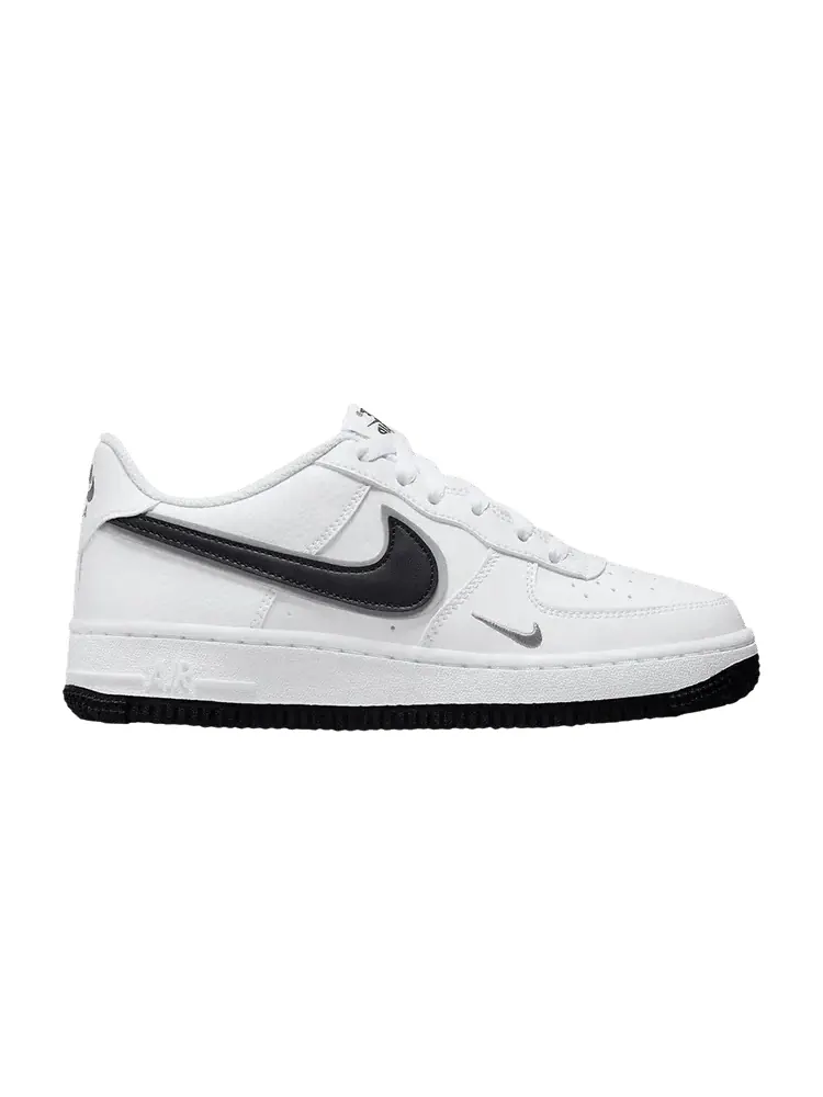 Кроссовки Nike Air Force 1 Low GS 'White Black' — изображение 1 из 1, белый