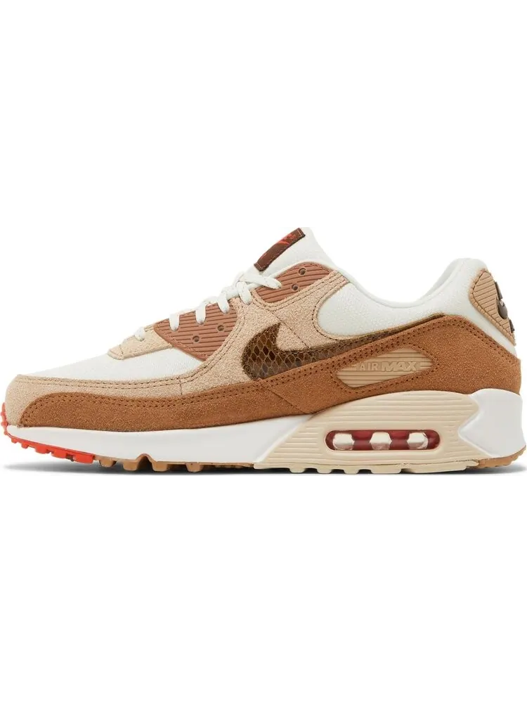Кроссовки Wmns Air Max 90 AMD 'Brown Snakeskin' — изображение 3 из 4, коричневый