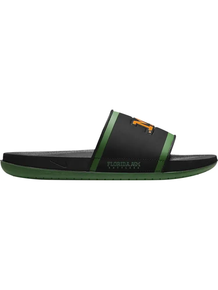 Кроссовки Florida A&M University x College Offcourt Slide 'Rattlers' — изображение 1 из 1, черный