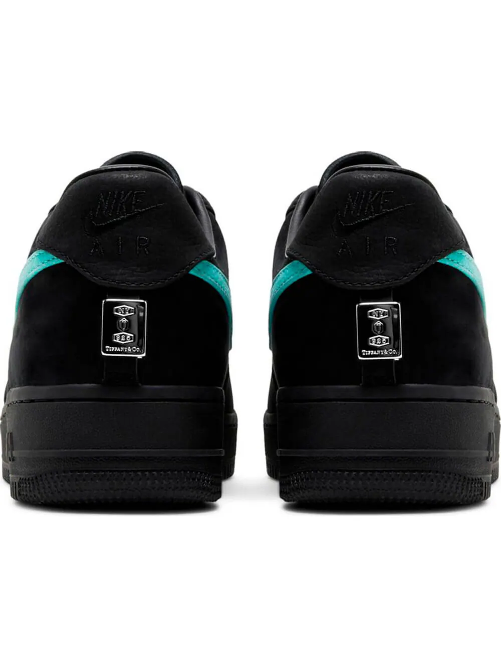 Кроссовки Tiffany & Co. x Nike Air Force 1 Low '1837' — изображение 4 из 5, черный