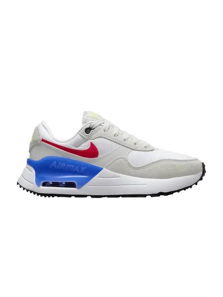 Кроссовки Nike Wmns Air Max SYSTM 'White Ultramarine Siren Red' — изображение 1 из 1, белый//светлый/красный