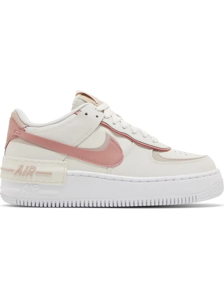 Кроссовки Wmns Air Force 1 Shadow 'Phantom Pink Oxford' — изображение 1 из 4, белый