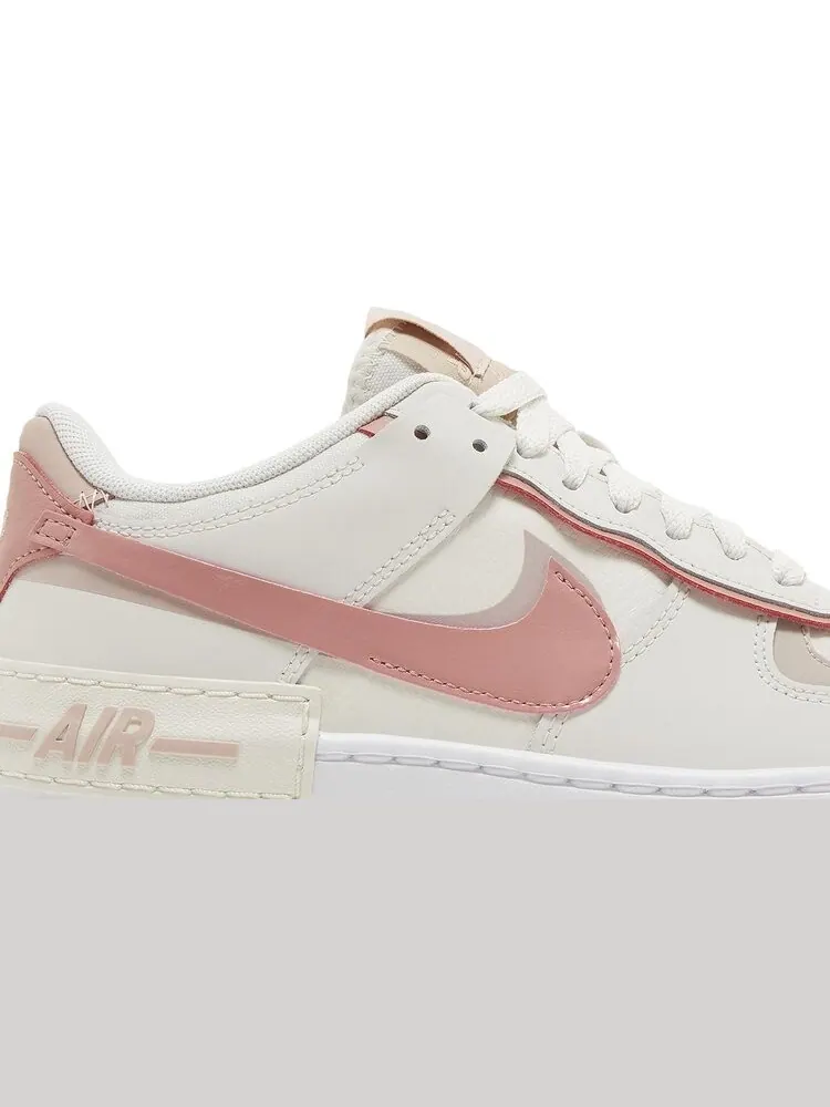 Кроссовки Wmns Air Force 1 Shadow 'Phantom Pink Oxford' — изображение 2 из 4, белый