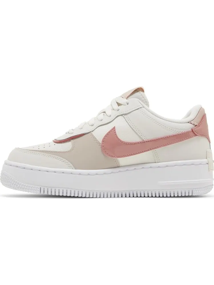 Кроссовки Wmns Air Force 1 Shadow 'Phantom Pink Oxford' — изображение 3 из 4, белый