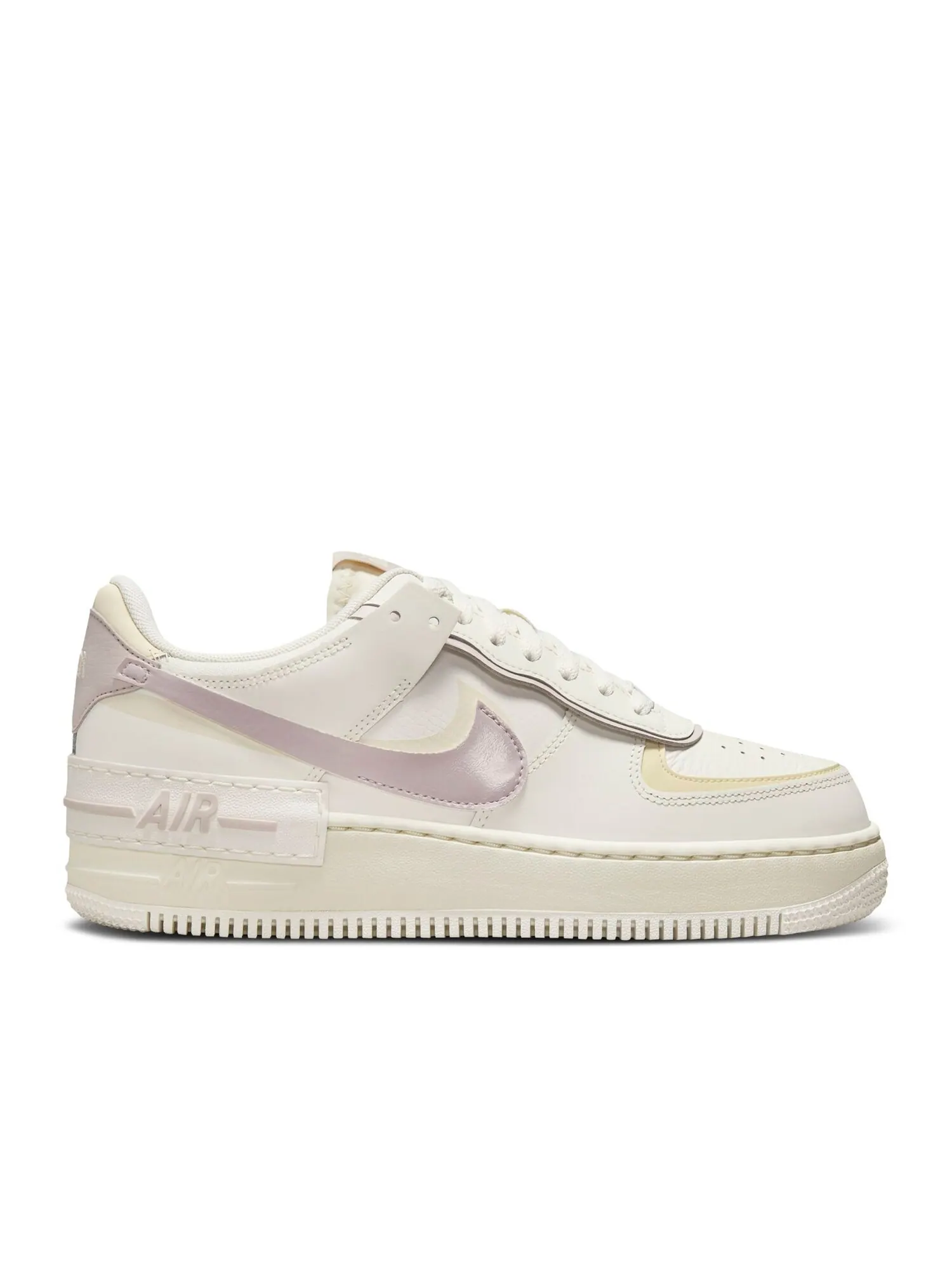 Женские кроссовки Nike Air Force 1 Shadow 'Sail Platinum Violet' — изображение 1 из 1, бежевый