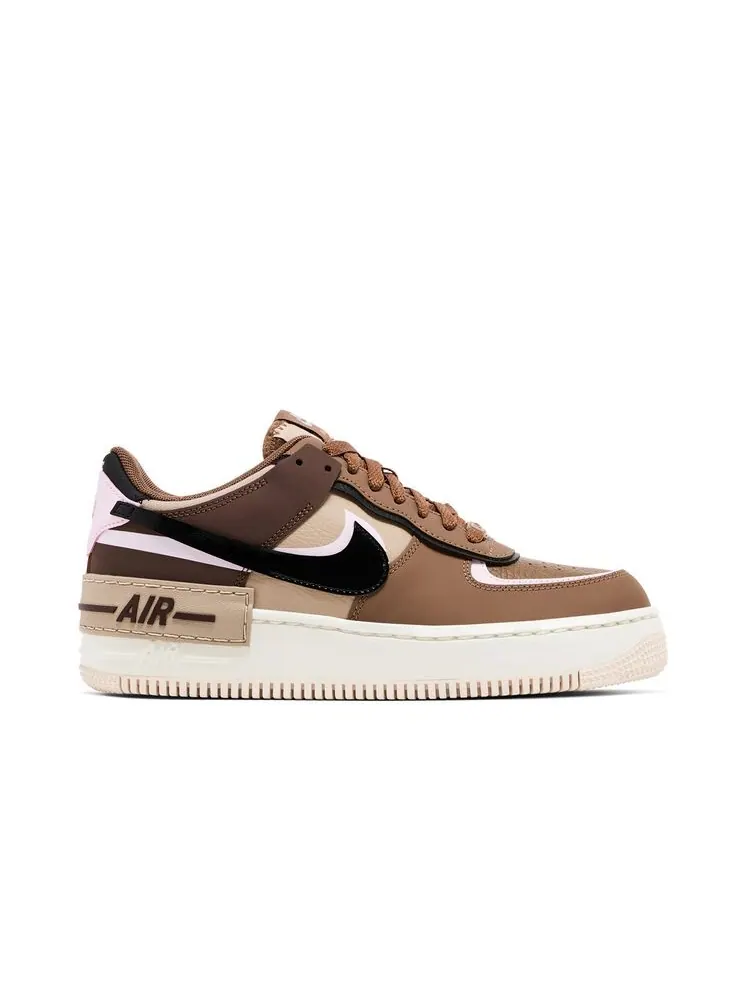 Кроссовки Nike Wmns Air Force 1 Shadow Light British Tan — изображение 1 из 6, светлый бежевый