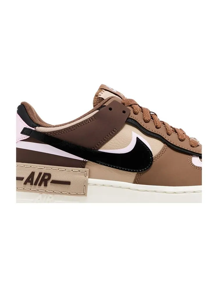 Кроссовки Nike Wmns Air Force 1 Shadow Light British Tan — изображение 2 из 6, светлый бежевый