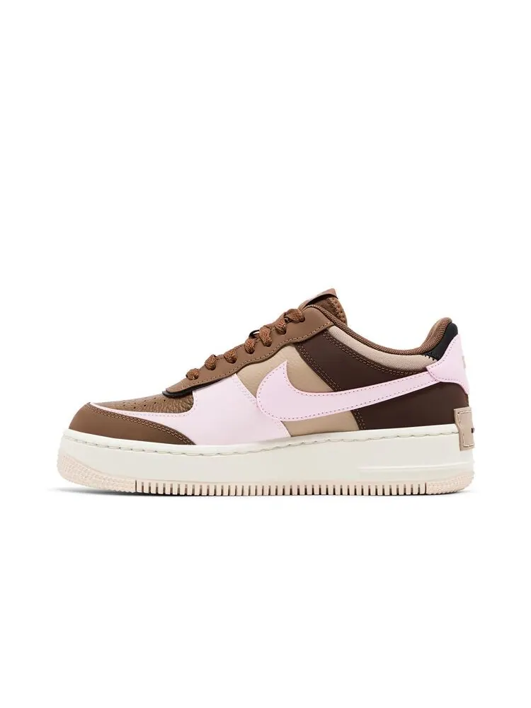 Кроссовки Nike Wmns Air Force 1 Shadow Light British Tan — изображение 3 из 6, светлый бежевый