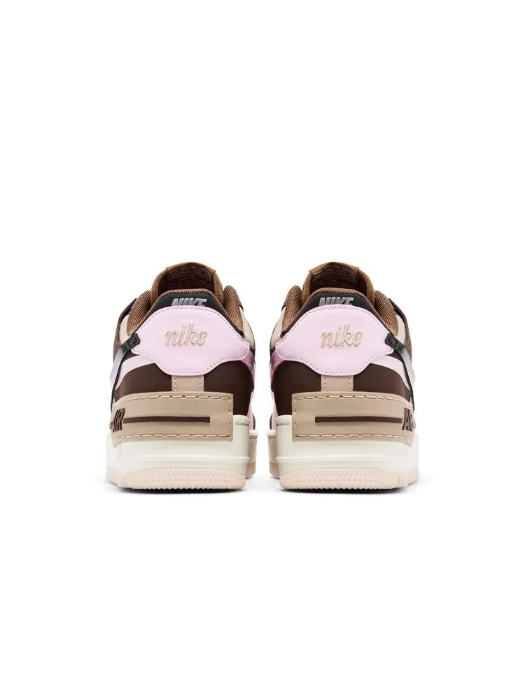 Кроссовки Nike Wmns Air Force 1 Shadow Light British Tan — изображение 6 из 6, светлый бежевый