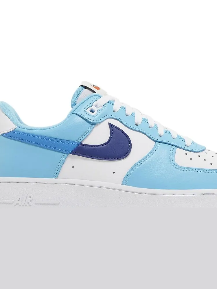 Кроссовки Air Force 1 '07 LV8 'Split - Light Photo Blue' — изображение 2 из 4, синий