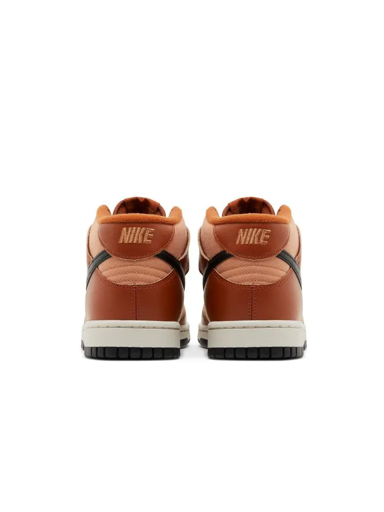 Кроссовки Nike Dunk Mid — изображение 6 из 8, коричневый
