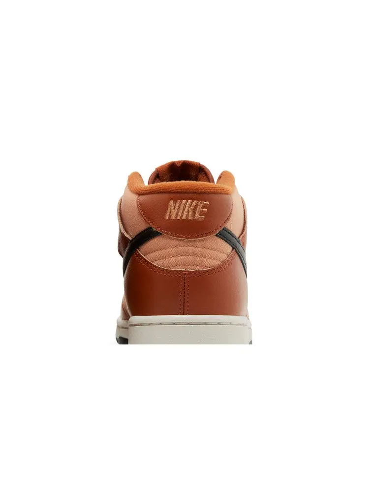 Кроссовки Nike Dunk Mid — изображение 7 из 8, коричневый