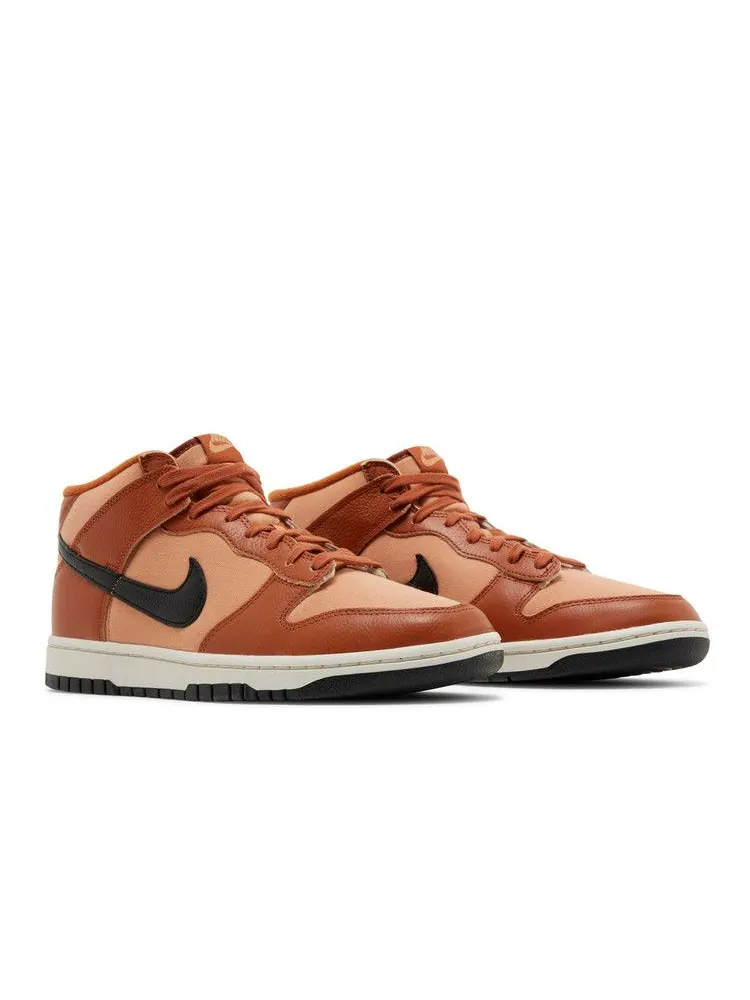 Кроссовки Nike Dunk Mid — изображение 8 из 8, коричневый