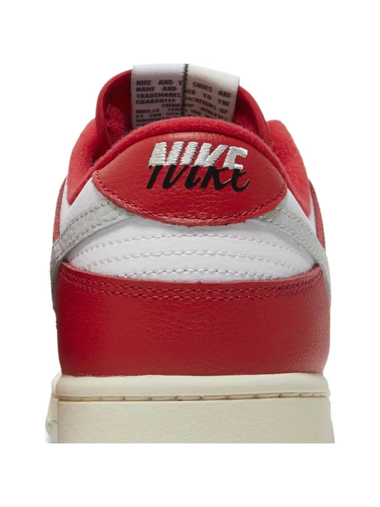 Кроссовки Nike Dunk Low Split - Chicago — изображение 6 из 8, белый/красный/черный