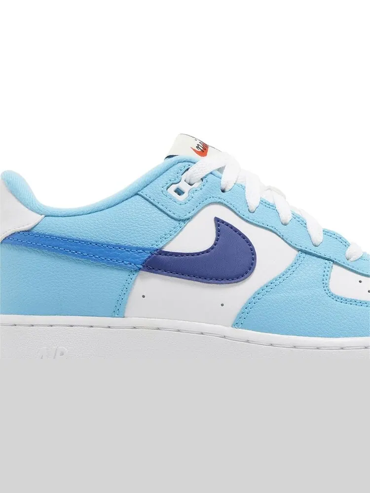 Кроссовки Air Force 1 LV8 2 GS 'Split - Light Photo Blue' — изображение 2 из 4, синий