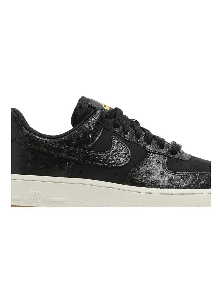 Кроссовки Nike Wmns Air Force 1 '07 LX 'Black Ostrich' — изображение 3 из 9