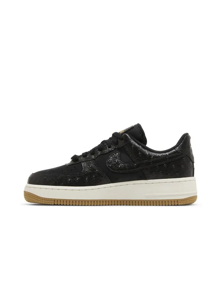 Кроссовки Nike Wmns Air Force 1 '07 LX 'Black Ostrich' — изображение 4 из 9