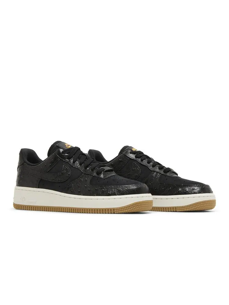 Кроссовки Nike Wmns Air Force 1 '07 LX 'Black Ostrich' — изображение 9 из 9