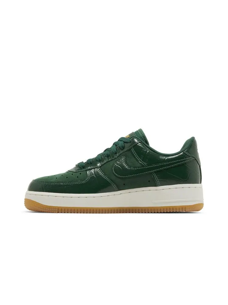 Кроссовки Nike Wmns Air Force 1 '07 LX 'Gorge Green Croc' — изображение 4 из 9, зеленый/зеленый