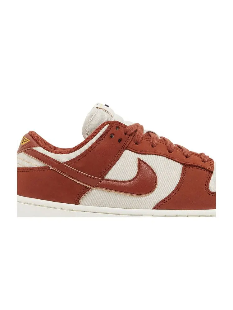 Кроссовки Nike Wmns Dunk Low LX — изображение 2 из 8, оранжевый