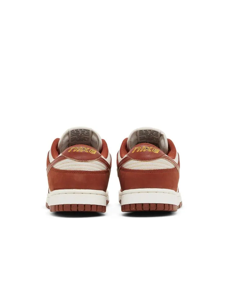 Кроссовки Nike Wmns Dunk Low LX — изображение 6 из 8, оранжевый