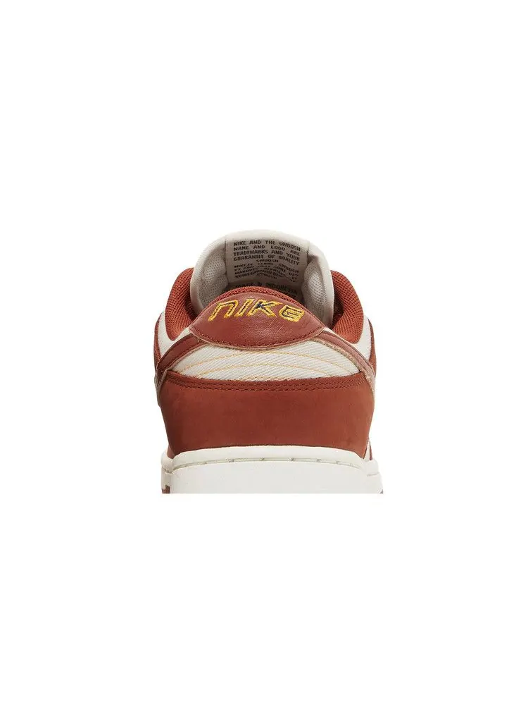 Кроссовки Nike Wmns Dunk Low LX — изображение 7 из 8, оранжевый