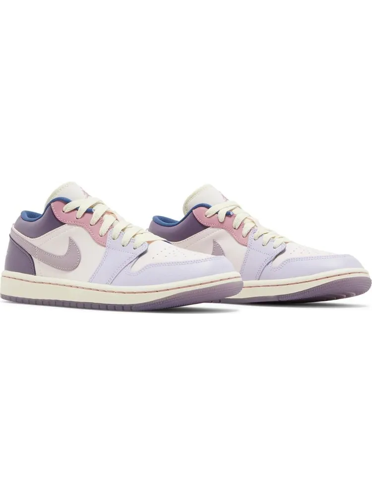 Кроссовки Wmns Air Jordan 1 Low Pastel Plum — изображение 8 из 8, фиолетовый