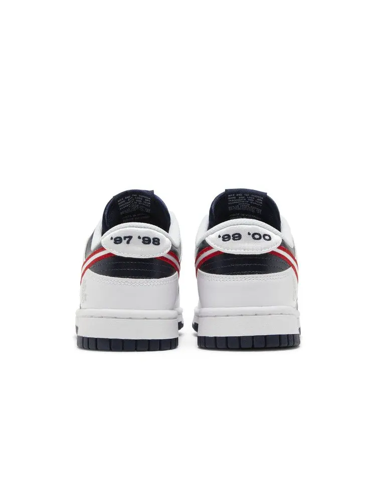 Кроссовки Nike Wmns Dunk Low Premium 'Houston Comets Four Peat' — изображение 7 из 9, белый/красный/серый