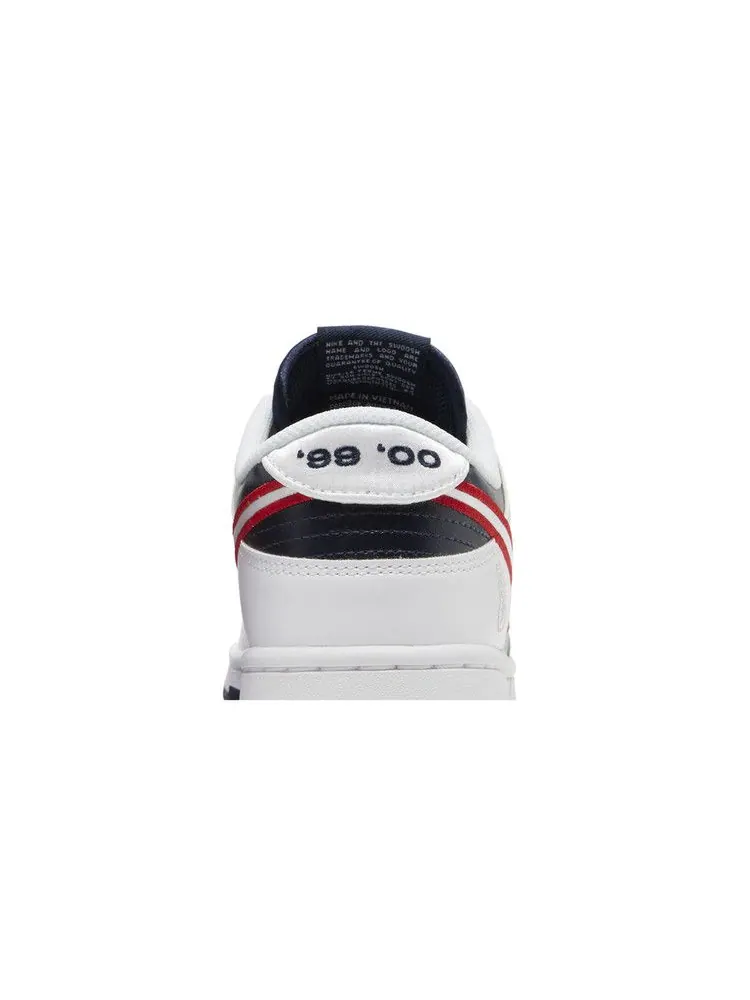 Кроссовки Nike Wmns Dunk Low Premium 'Houston Comets Four Peat' — изображение 8 из 9, белый/красный/серый