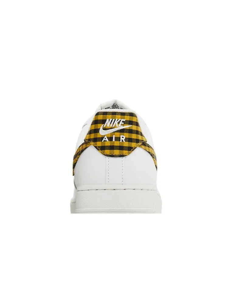 Кроссовки Nike Wmns Air Force 1 Low 'Bronzine Gingham' — изображение 8 из 9, белый//черный