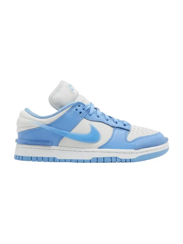 Кроссовки Nike Wmns Dunk Low Twist 'University Blue' — изображение 1 из 9, синий/белый