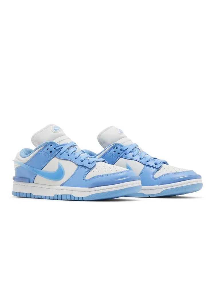 Кроссовки Nike Wmns Dunk Low Twist 'University Blue' — изображение 9 из 9, синий/белый