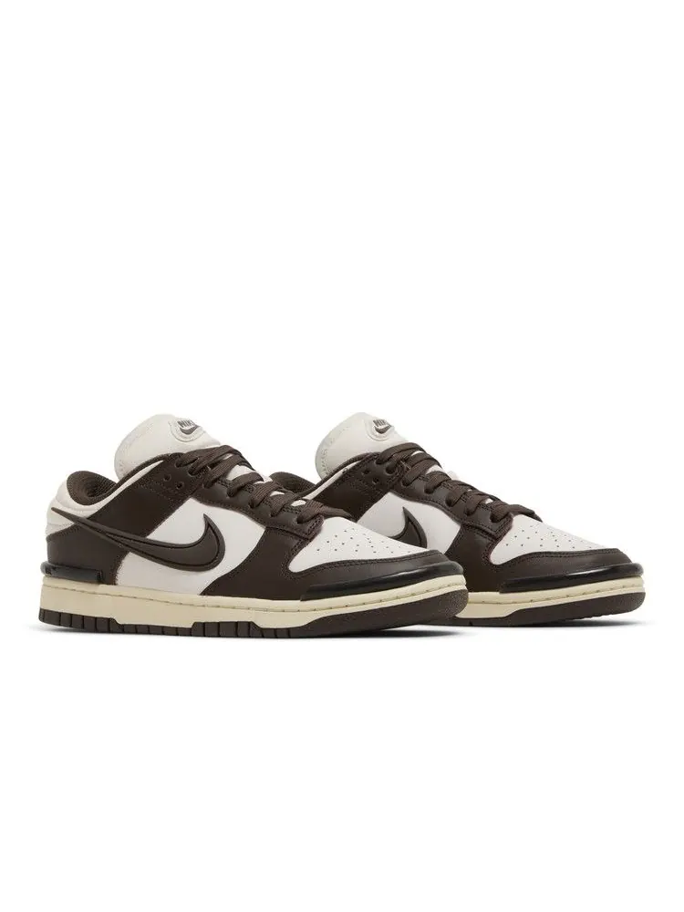 Кроссовки Nike Wmns Dunk Low Twist 'Baroque Brown' — изображение 9 из 9, коричневый