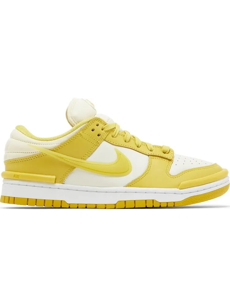 Кроссовки Wmns Dunk Low Twist 'Vivid Sulfur' — изображение 1 из 4, желтый