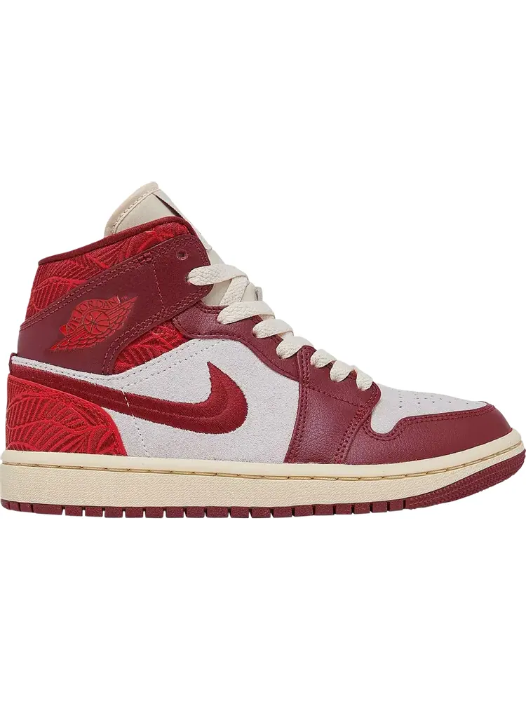 Кроссовки Wmns Air Jordan 1 Mid SE Lift Up — изображение 1 из 1, красный