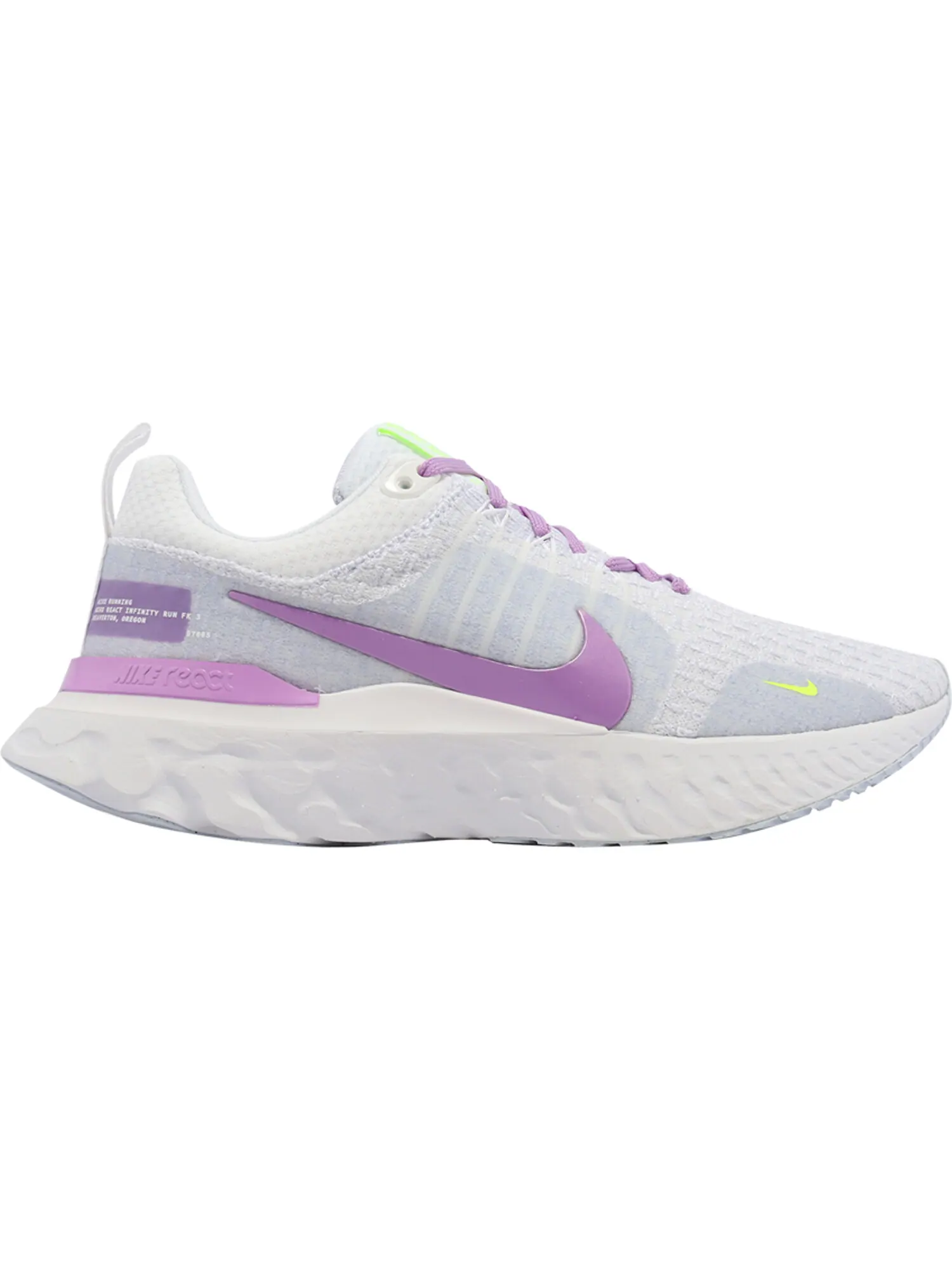 Кроссовки Nike Wmns React Infinity Run Flyknit 3 — изображение 1 из 1, серый