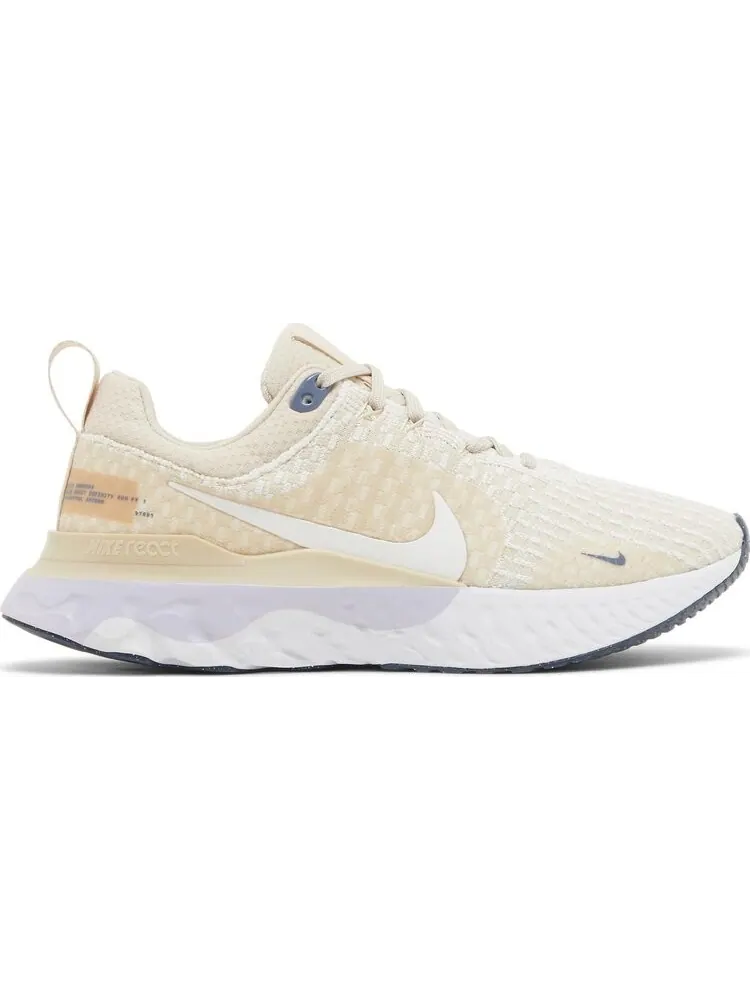 Кроссовки Wmns React Infinity Run Flyknit 3 'Oatmeal' — изображение 1 из 4, бежевый