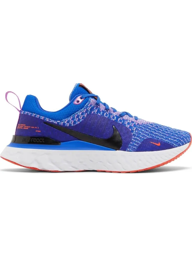 Кроссовки Wmns React Infinity Run Flyknit 3 'Racer Blue Crimson' — изображение 1 из 4, синий