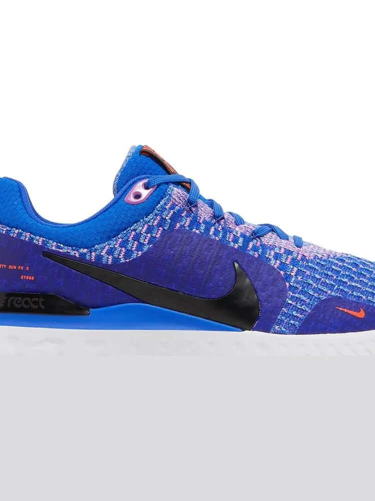 Кроссовки Wmns React Infinity Run Flyknit 3 'Racer Blue Crimson' — изображение 2 из 4, синий