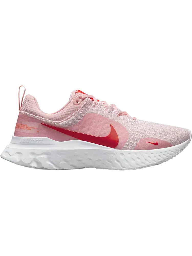 Кроссовки Nike Wmns React Infinity Run Flyknit 3 Premium 'Medium Soft Pink Light Crimson' — изображение 1 из 1, розовый