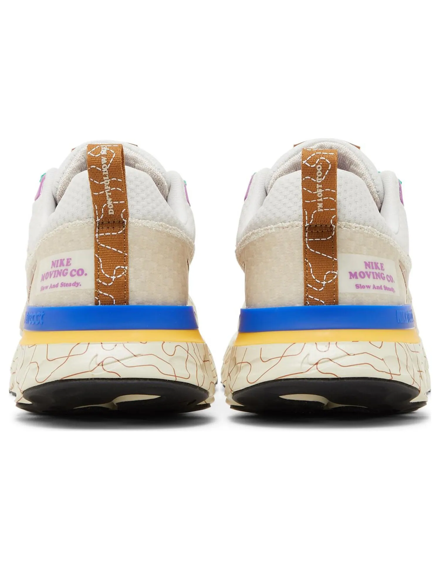 Кроссовки Nike React Infinity Run Flyknit 3 Premium 'Moving Company' — изображение 6 из 8, коричневый