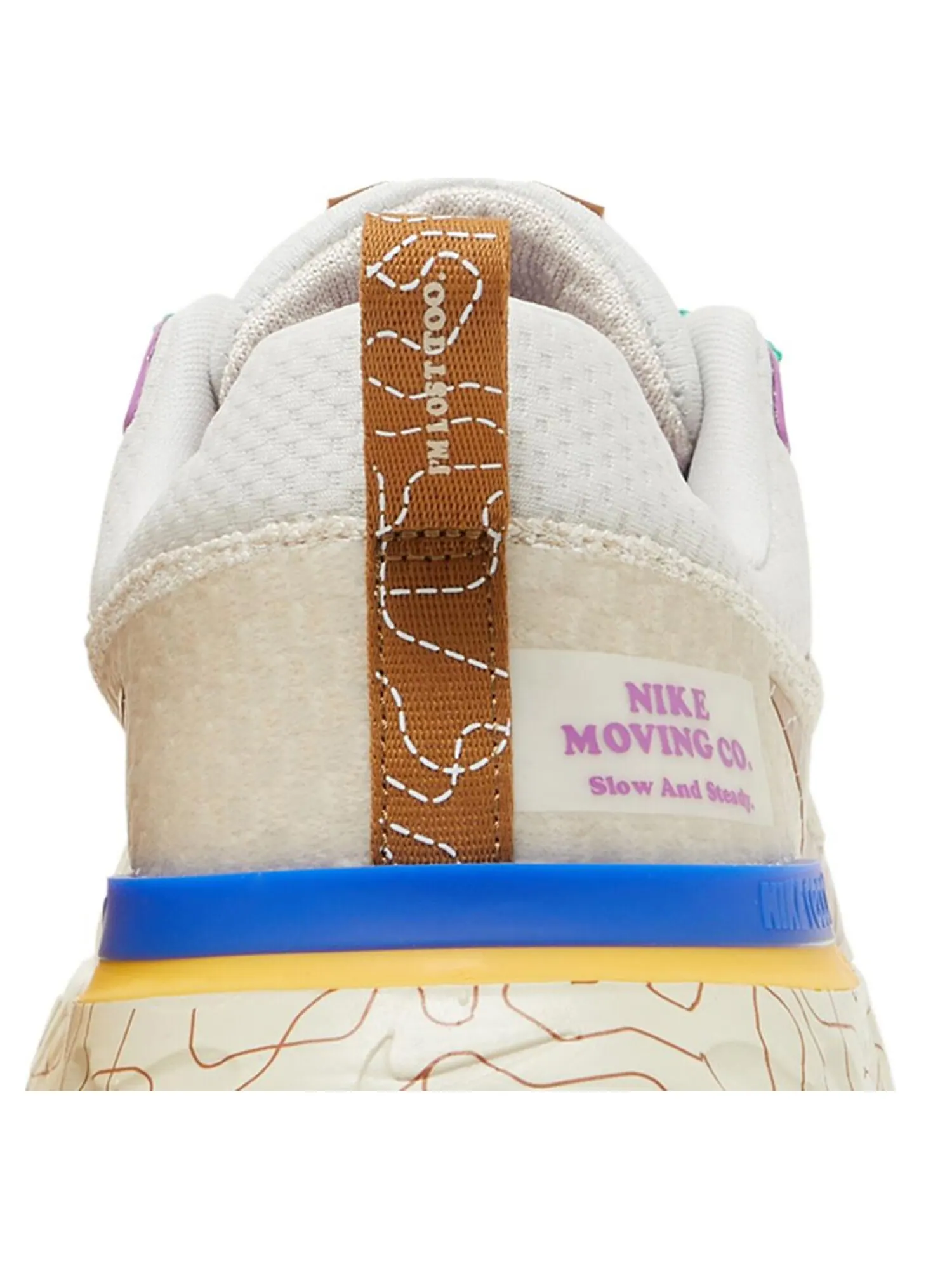Кроссовки Nike React Infinity Run Flyknit 3 Premium 'Moving Company' — изображение 7 из 8, коричневый
